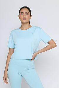 Zelocity Quick Dry Relaxed Top - Spun Sugar — thumbnail 2